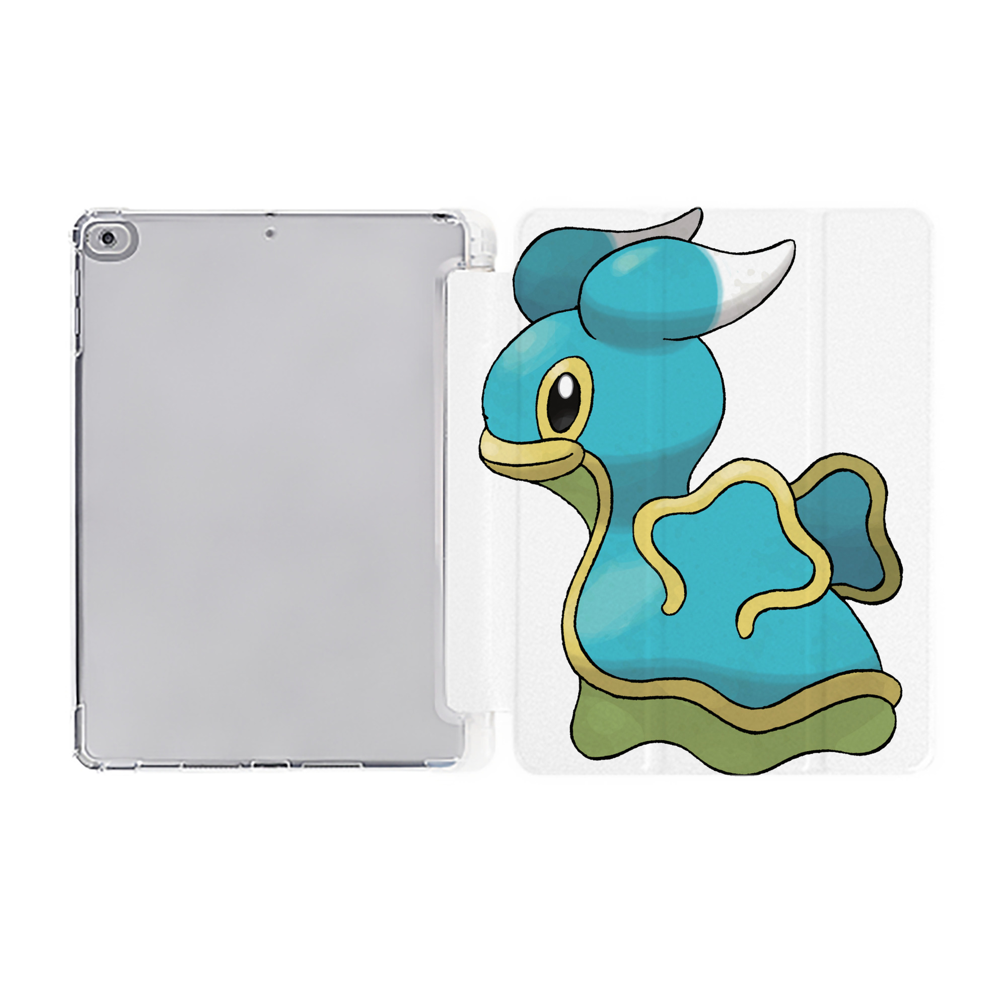 （画像用） ポケットモンスター Pokémon IPad ケース ペン収納付き 三つ折りスタンド PUレザー×シリコン 対応機種9.5/10.5/10.9インチ